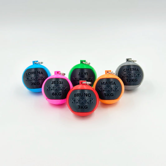 Llavero personalizado WALLBALL WOD3D