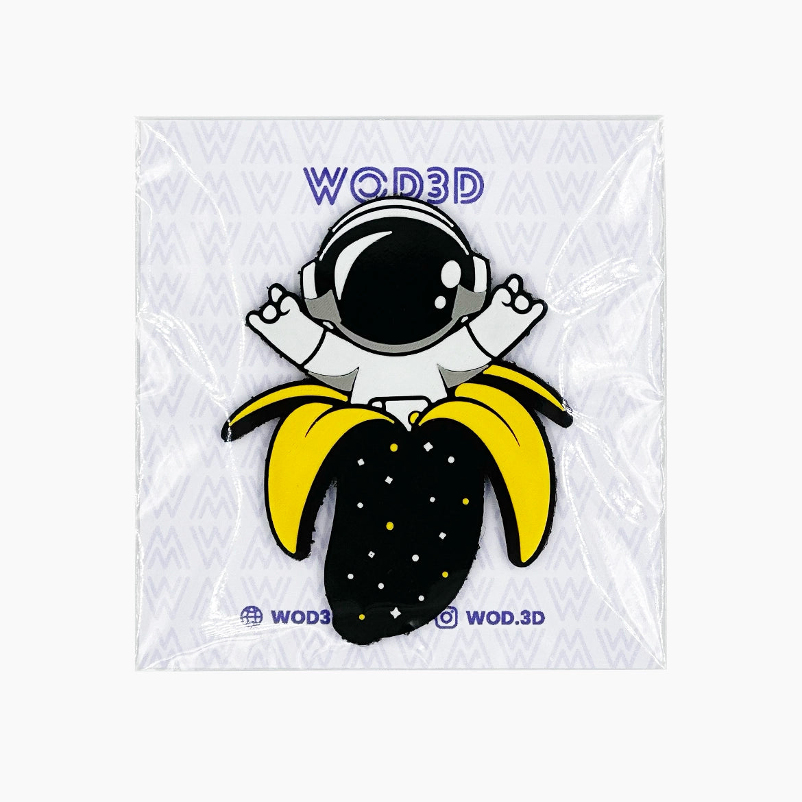 Parche Velcro Mochila Crossfit ASTRONAUTA APLATANADO WOD3D