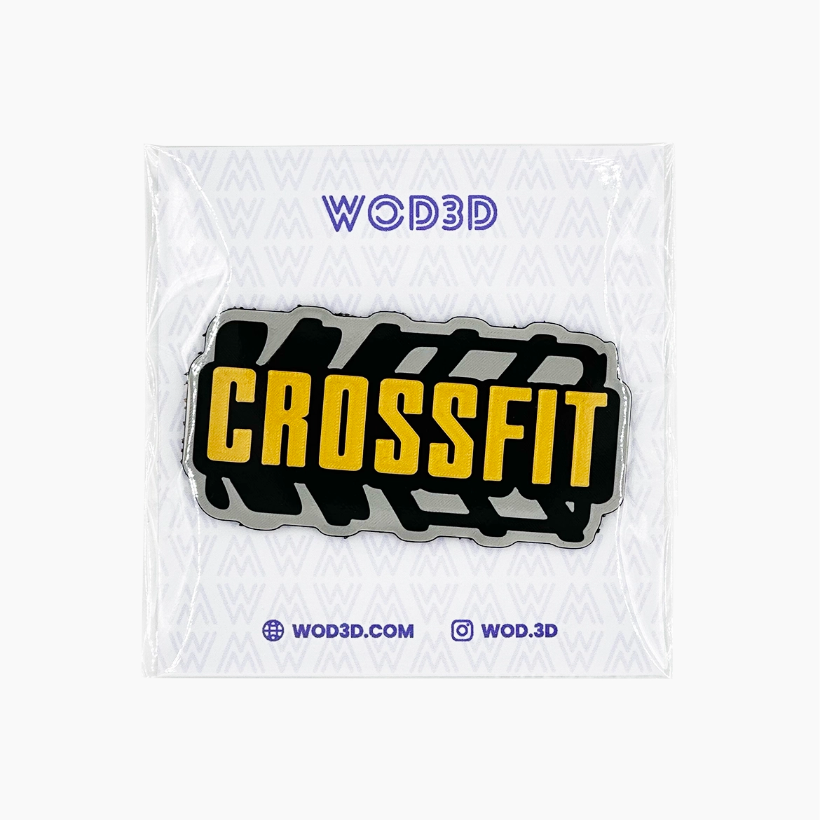 Parche Velcro Mochila Crossfit ROLLED CROSSFIT WOD3D