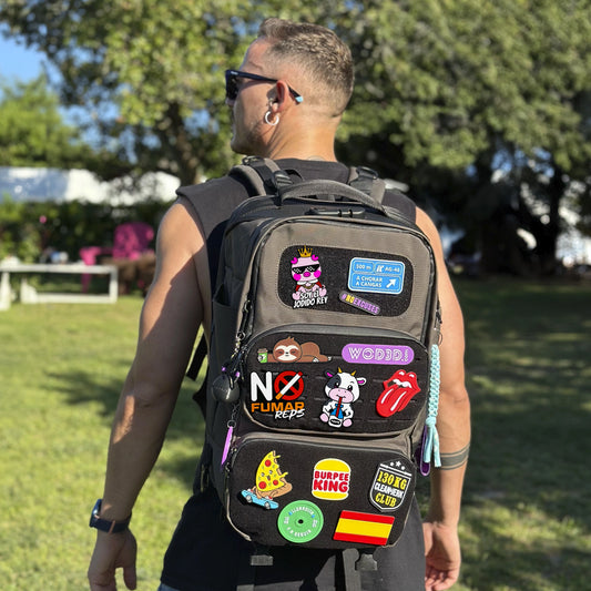 Parches de Velcro para Mochila de Crossfit WOD3D