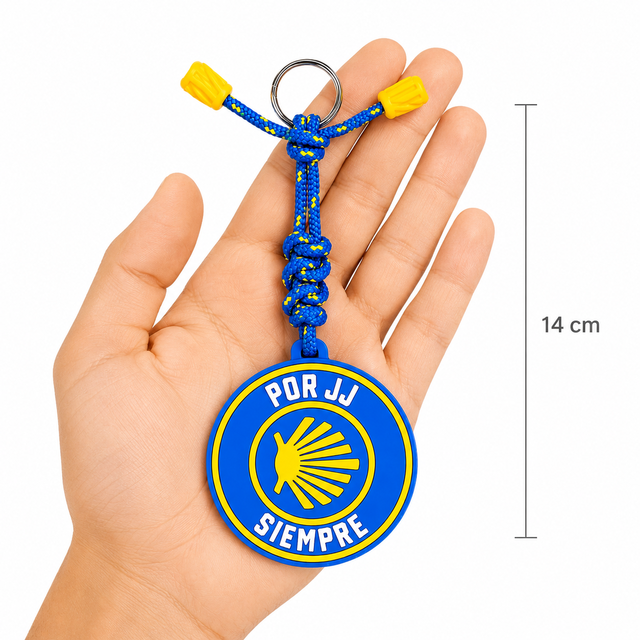 Llavero Camino de Santiago personalizado – Colgante para mochila con nombre