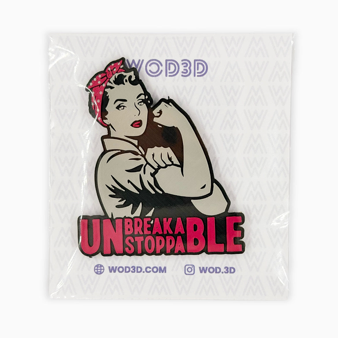Parche con velcro UNSTOPPABLE WOMEN