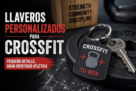 Llaveros personalizados para CrossFit: pequeño detalle, gran identidad atlética