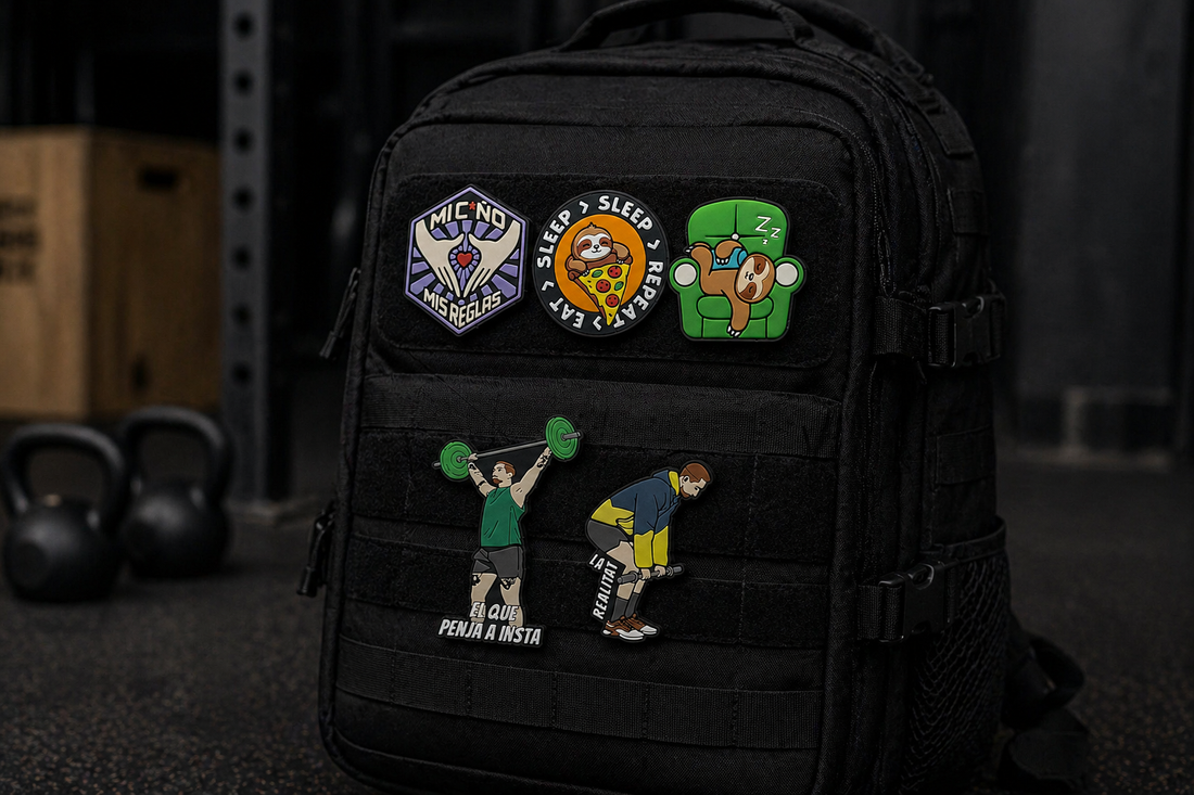 Parches para mochila de CrossFit: cómo personalizar tu equipo sin pasarte de friki (o sí)