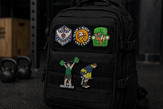 Parches para mochila de CrossFit: cómo personalizar tu equipo sin pasarte de friki (o sí)