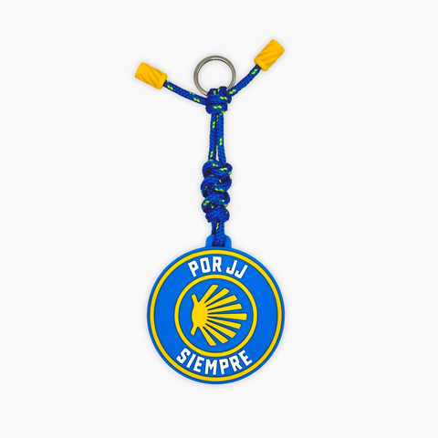 Llavero Camino de Santiago personalizado - Colgante para mochila con nombre WOD3D