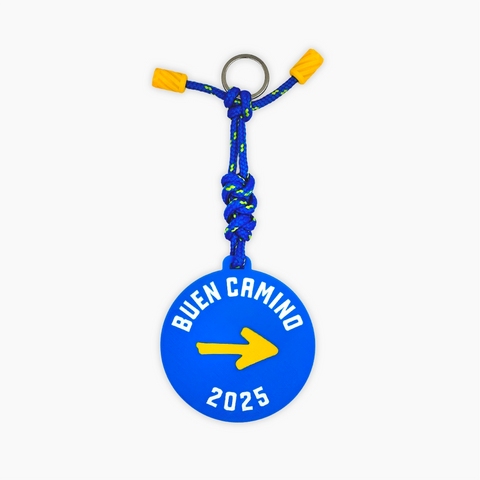 Llavero Camino de Santiago personalizado - Colgante para mochila con nombre WOD3D