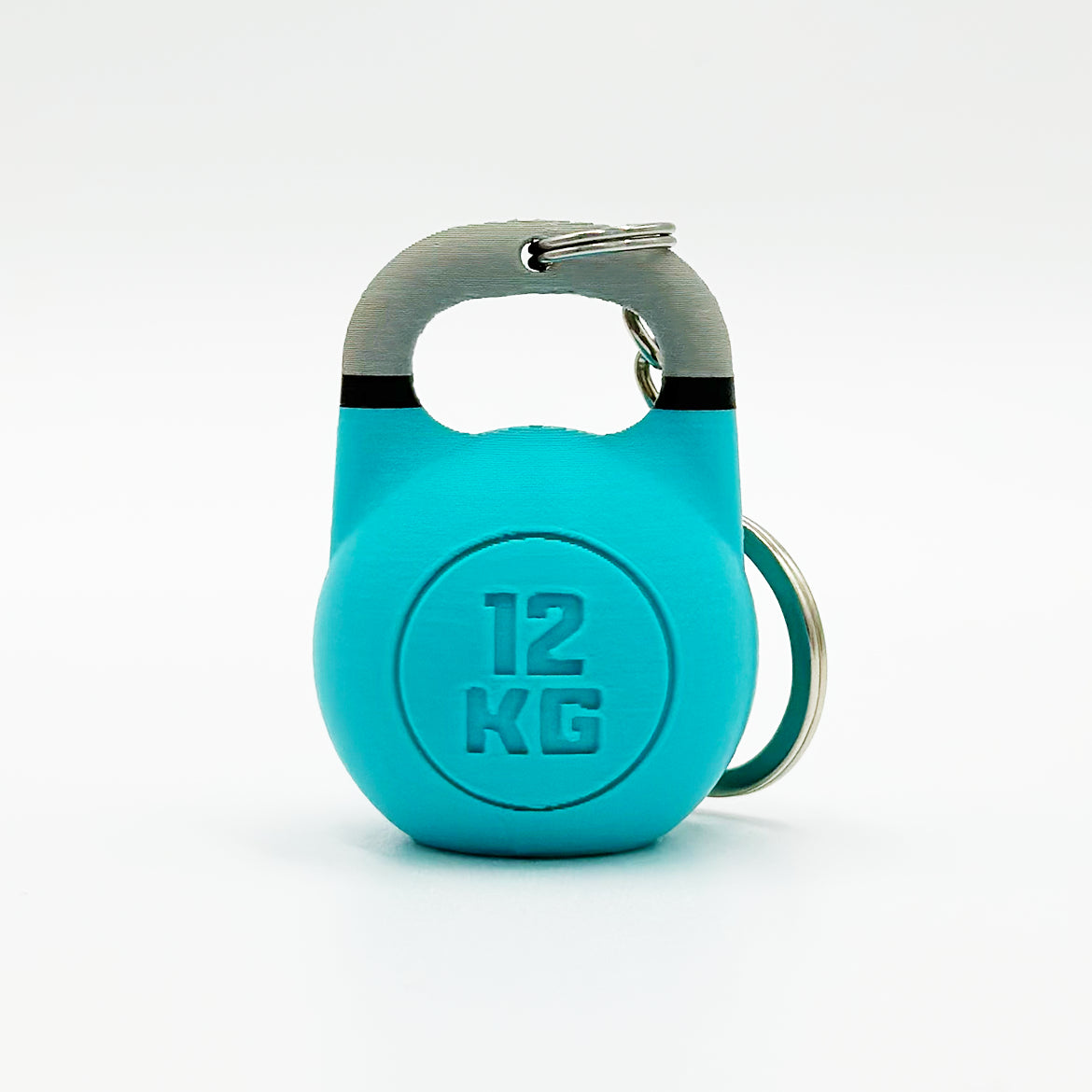 Llavero Kettelbell Competición personalizado con tu nombre y color preferido WOD3D
