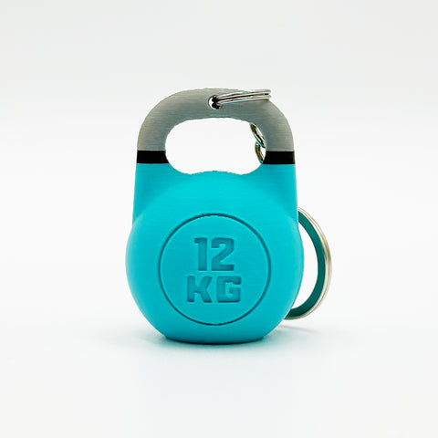 Llavero Kettelbell Competición personalizado con tu nombre y color preferido WOD3D