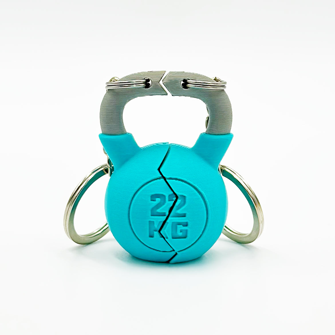 Llavero Kettelbell GYMBRO y GYMSIS personalizado WOD3D
