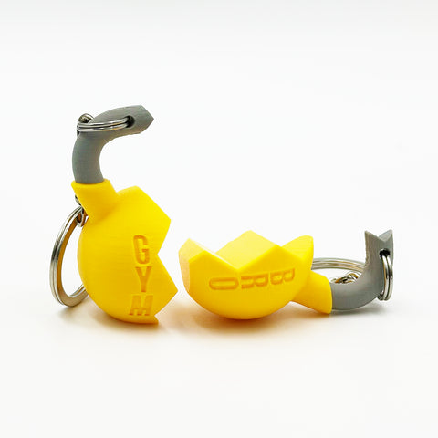 Llavero Kettelbell GYMBRO y GYMSIS personalizado WOD3D