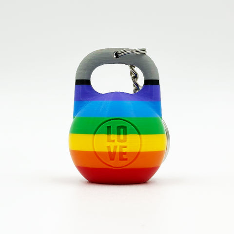 Llavero Kettelbell Pride personalizado con tu nombre WOD3D
