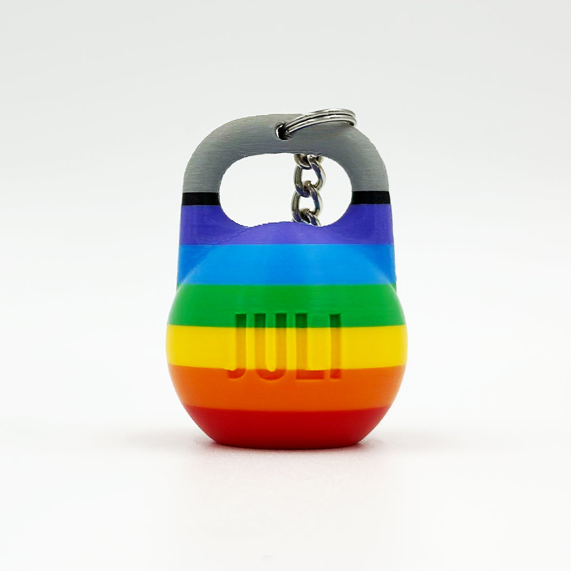 Llavero Kettelbell Pride personalizado con tu nombre WOD3D