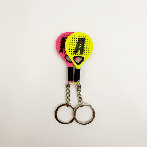 Llavero RAQUETA DE PÁDEL personalizable