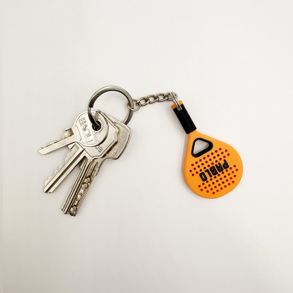 Llavero Raqueta de Pádel Personalizado