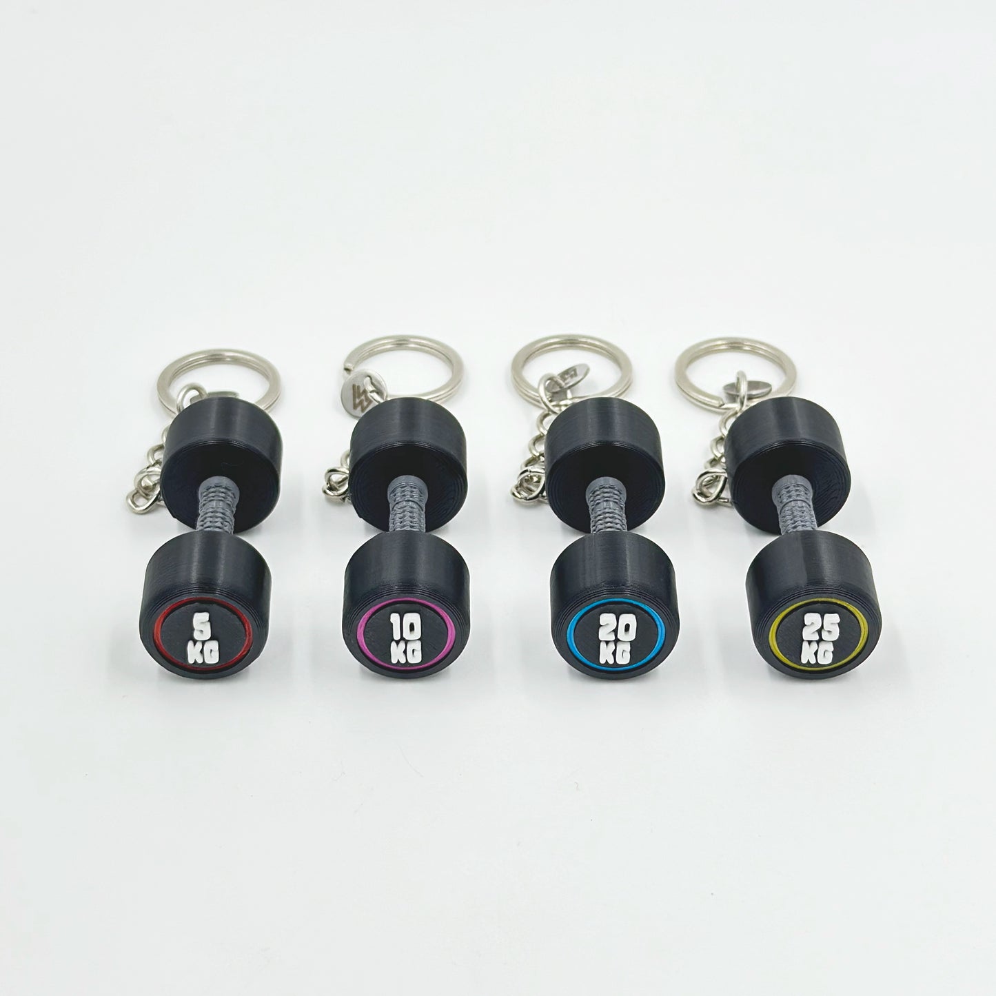 Llavero Personalizado DUMBBELL REDONDA PESO WOD3D