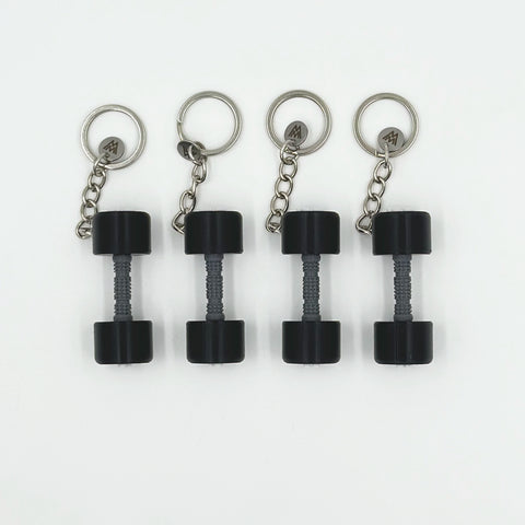 Llavero Personalizado DUMBBELL REDONDA PESO WOD3D