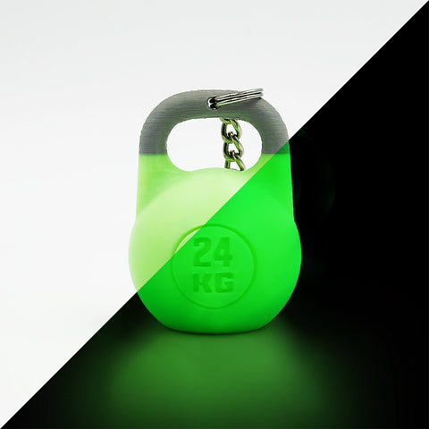 Llavero personalizado KETTLEBELL COMPETICION GLOW WOD3D