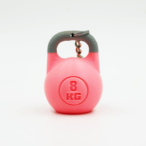 Llavero personalizado KETTLEBELL COMPETICION GLOW WOD3D