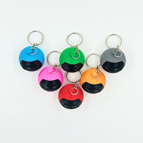 Llavero personalizado WALLBALL WOD3D