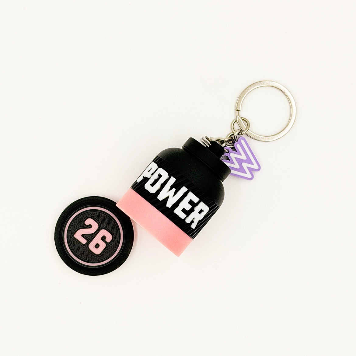 Llavero personalizado BOTE PROTEÍNA WOD3D