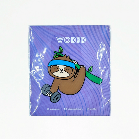 Parche Velcro Mochila Crossfit OSO PEREZOSO WOD3D