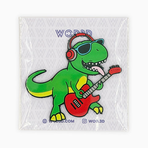 Parche con velcro para mochila de CrossFit DINO FLOW WOD3D