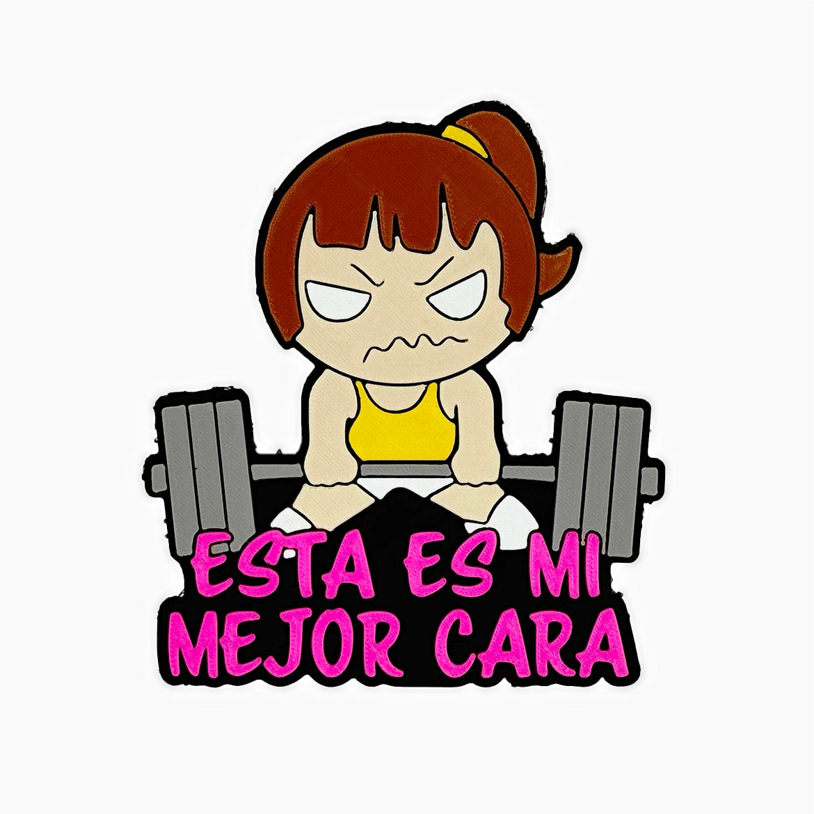 Parche con velcro MI MEJOR CARA