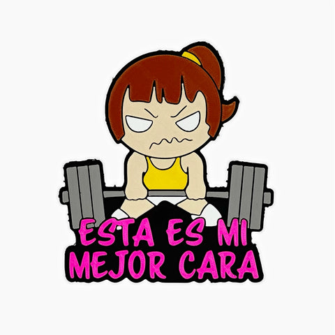 Parche con velcro MI MEJOR CARA