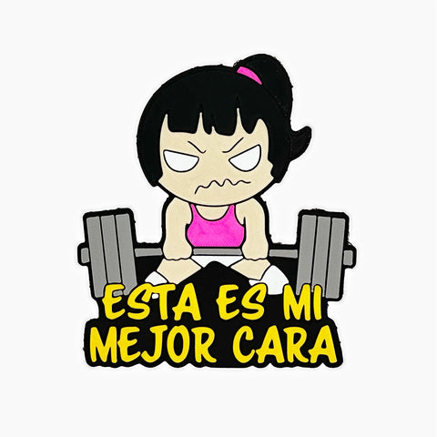 Parche con velcro MI MEJOR CARA