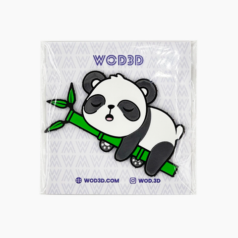Parche Velcro Mochila Crossfit BAMBÚ PANDA WOD3D