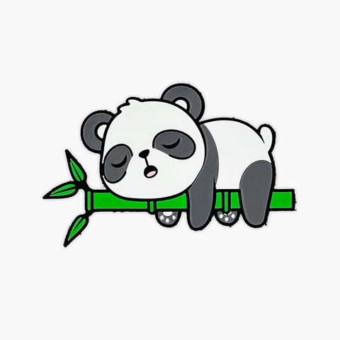 Parche Velcro Mochila Crossfit BAMBÚ PANDA WOD3D