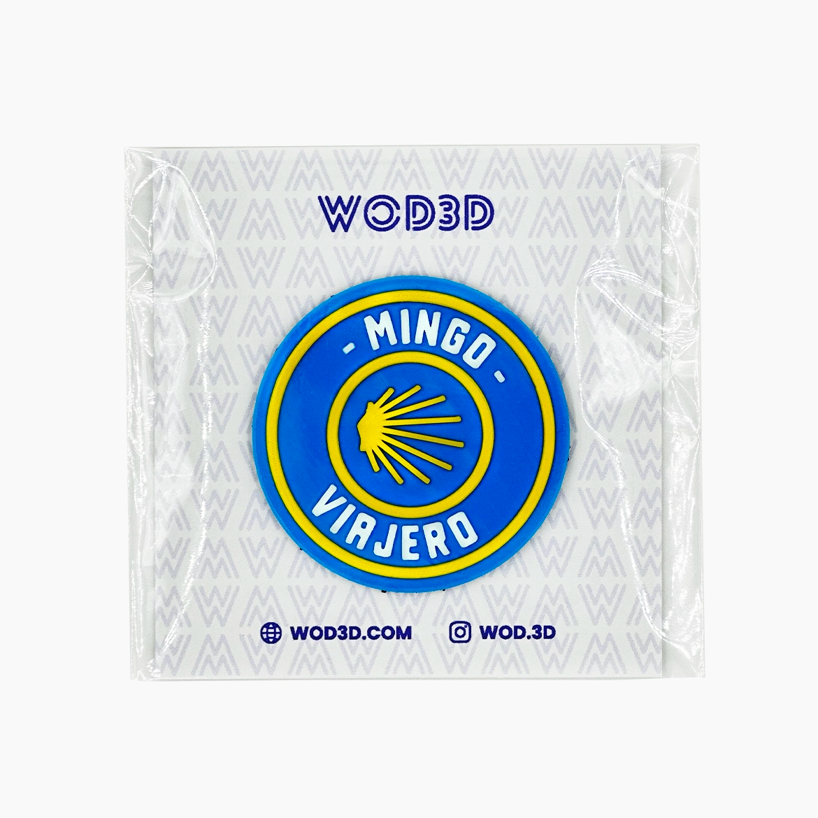 Parche Velcro Mochila Crossfit CAMINO SANTIAGO WOD3D