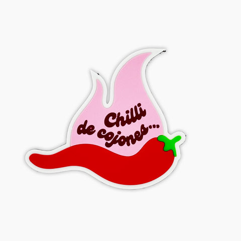 Parche Velcro Mochila Crossfit CHILLI DE COJONES WOD3D