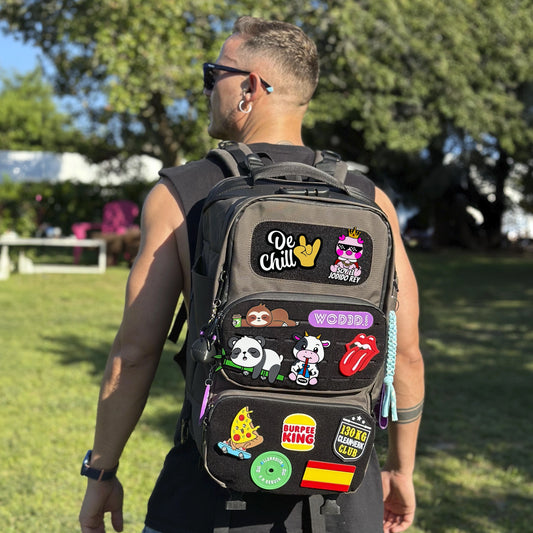 Parche con Velcro Mochila Crossfit DE CHILL WOD3D