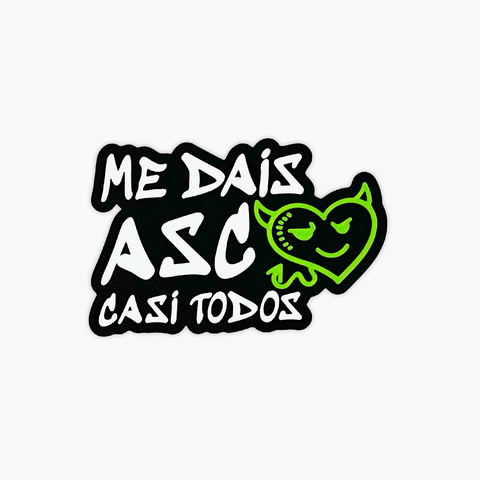 Parche Velcro Mochila Crossfit ME DAIS ASCO CASI TODOS WOD3D