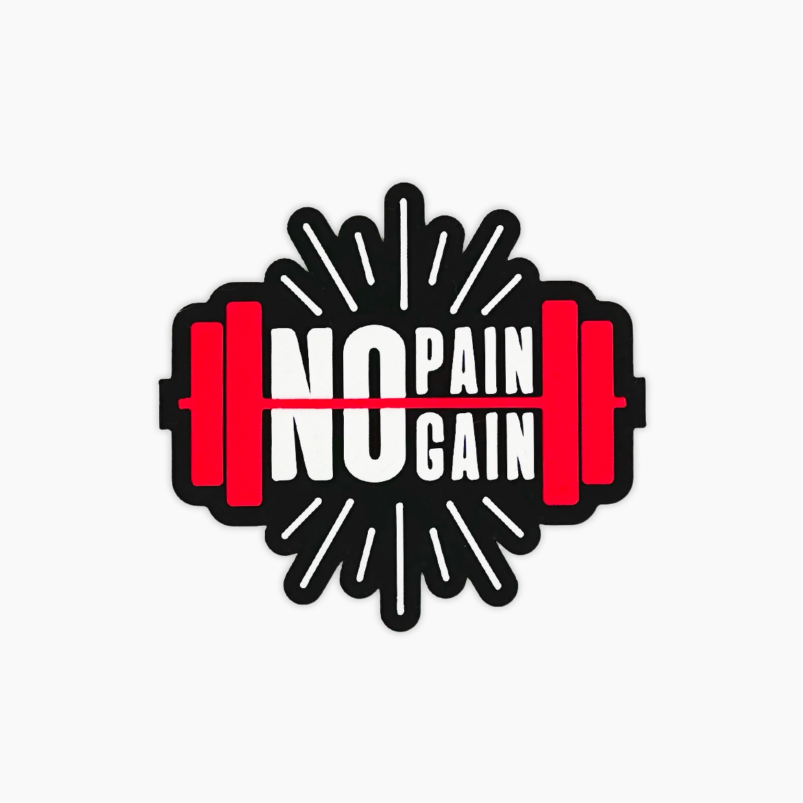 Parche Velcro Mochila Crossfit NO PAIN NO GAIN WOD3D