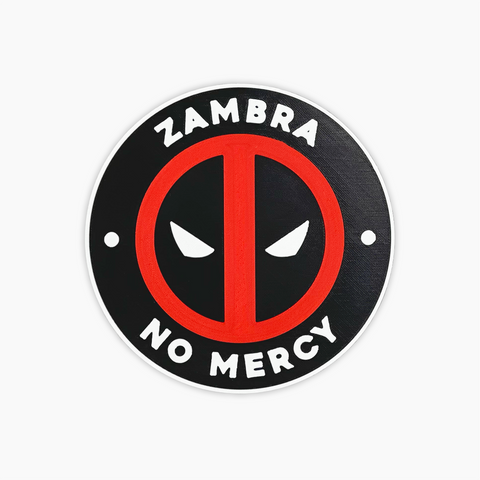 Parche Velcro Mochila Crossfit SUPERHEROE WOD3D