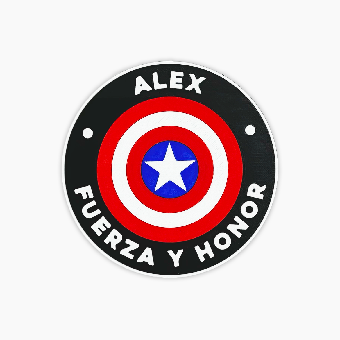 Parche Velcro Mochila Crossfit SUPERHEROE WOD3D