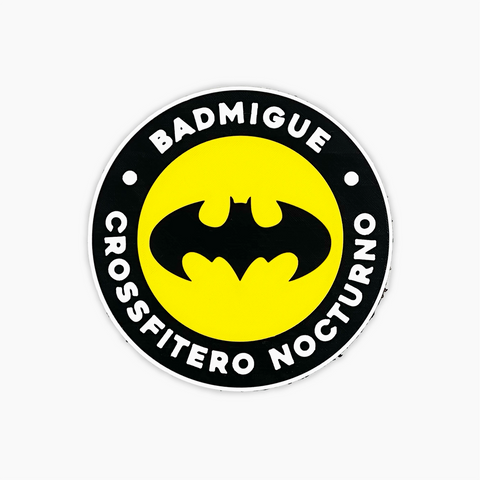 Parche Velcro Mochila Crossfit SUPERHÉROE WOD3D