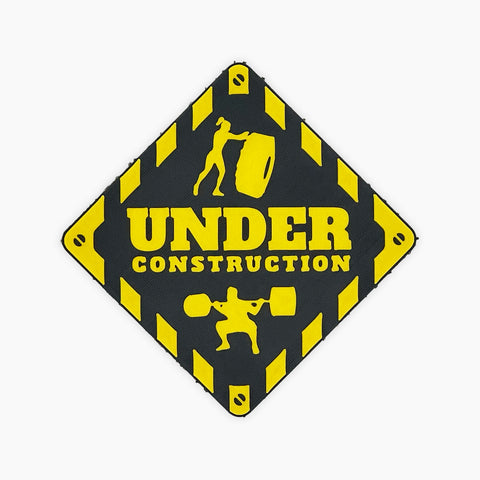 Parche Velcro Mochila Crossfit UNDER CONSTRUCTION WOD3D