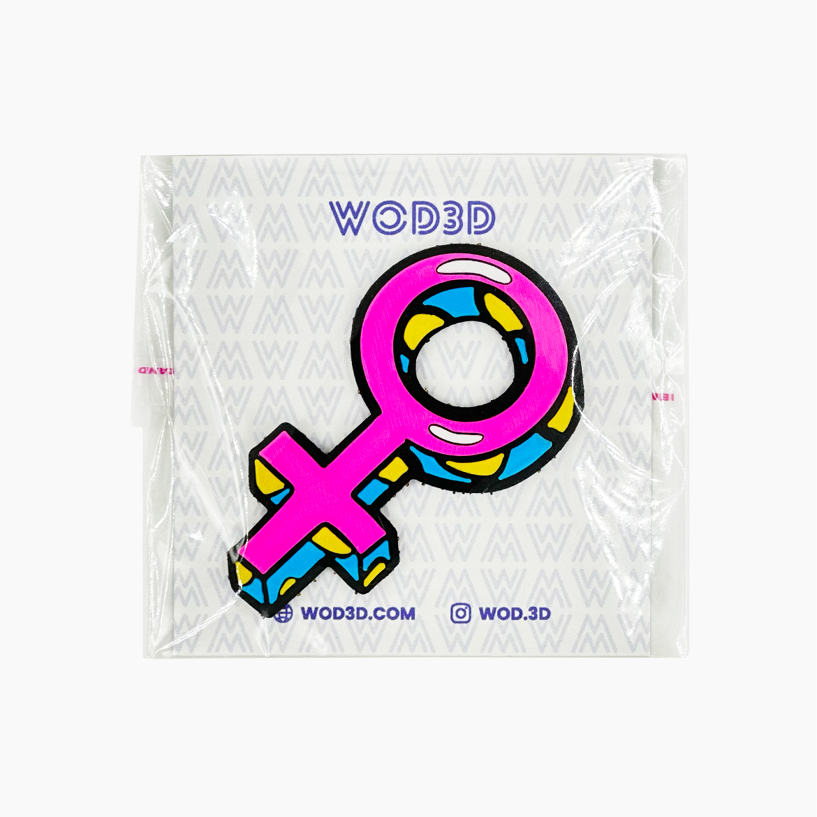 Parche de Velcro Mochila de Crossfit WOMEN WOD3D
