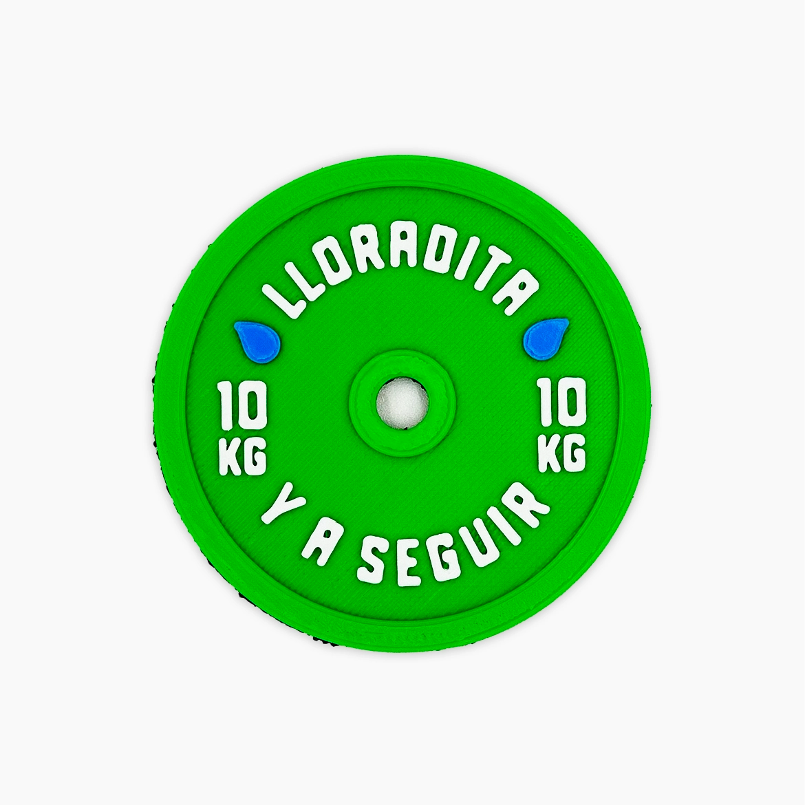 Parche de velcro LLORATIDA Y A SEGUIR 10KG WOD3D
