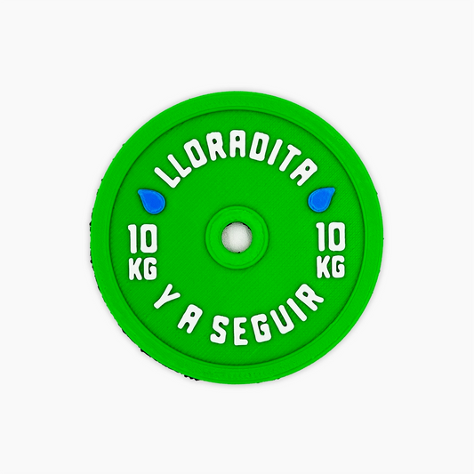 Parche de velcro LLORATIDA Y A SEGUIR 10KG WOD3D