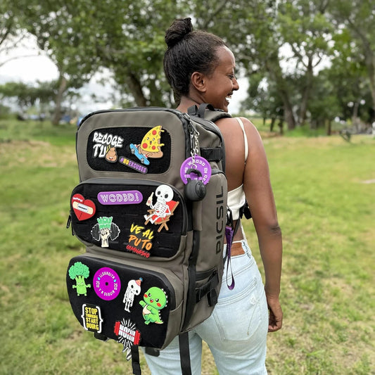 Parche de velcro LLORATIDA Y A SEGUIR 25KG ROSA WOD3D