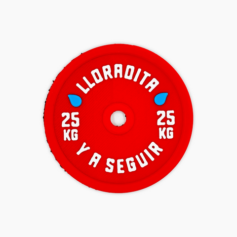 Parche de velcro LLORATIDA Y A SEGUIR 25KG WOD3D