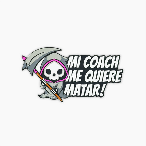 Parche de velcro MI COACH ME QUIERE MATAR WOD3D