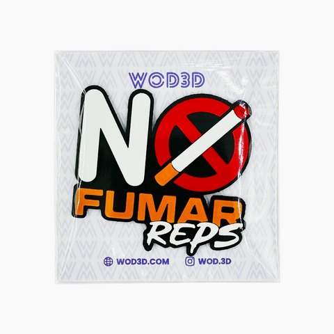 Parche de velcro NO FUMAR REPS WOD3D