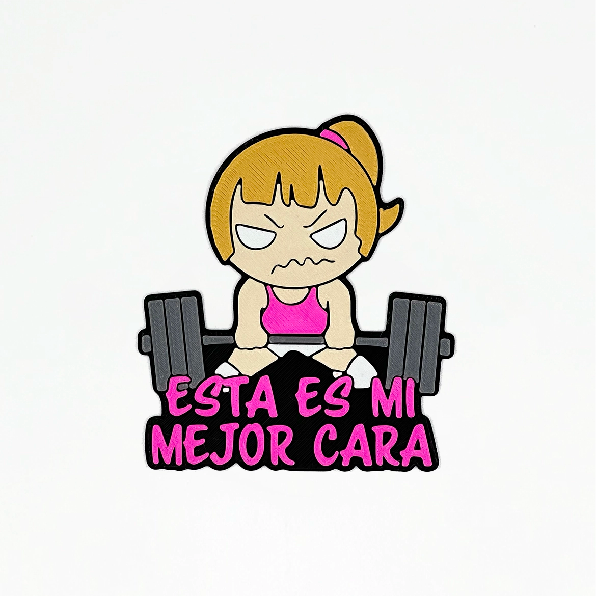 Parche con velcro MI MEJOR CARA