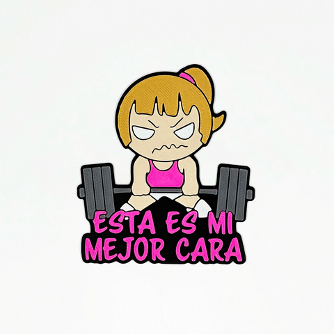 Parche con velcro MI MEJOR CARA